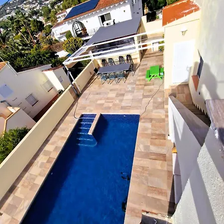 La Golondrina Villa Benissa Buitenkant foto